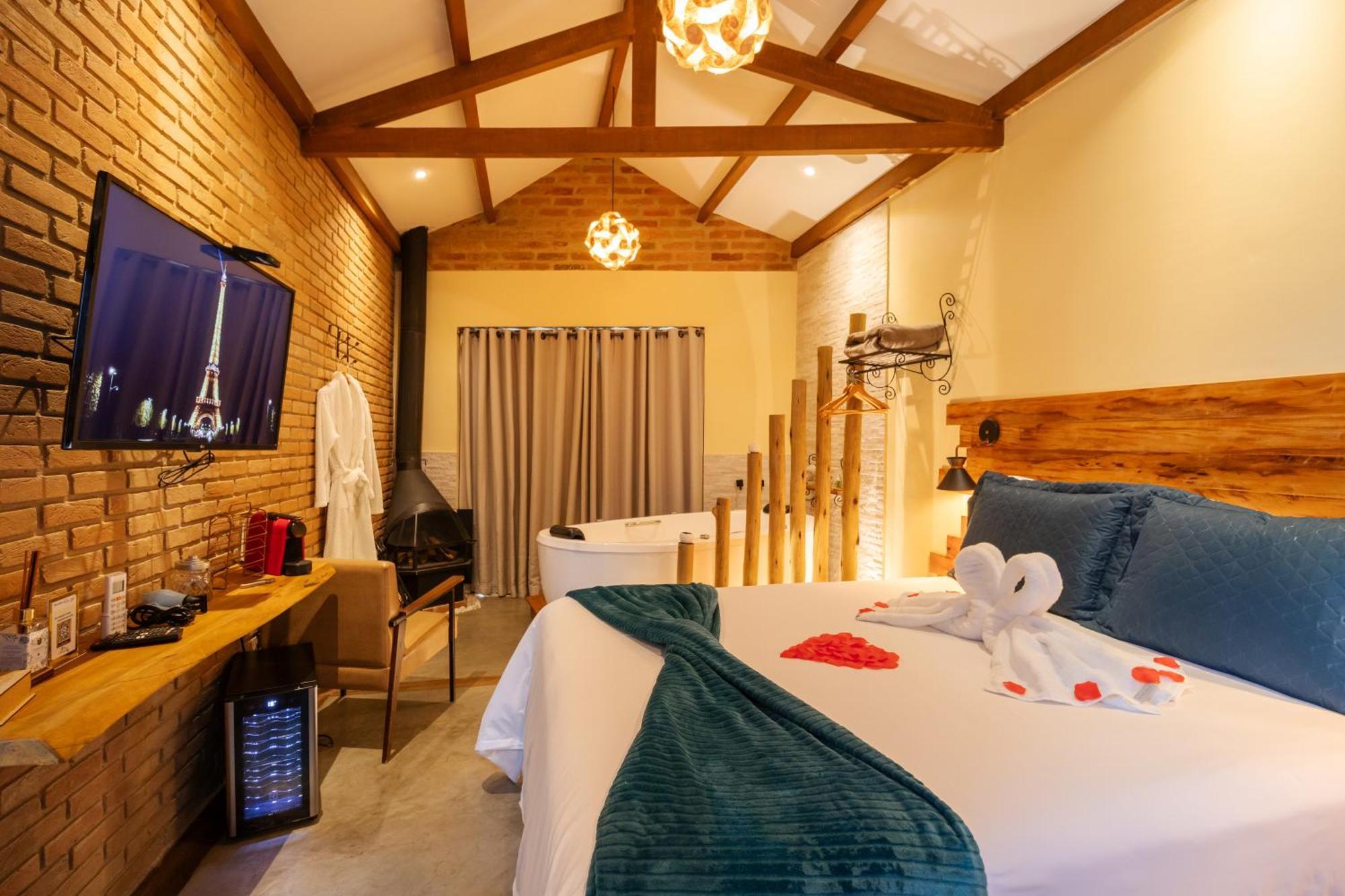 Mantiqueira Flat Aparthotel Santo Antônio do Pinhal Екстериор снимка